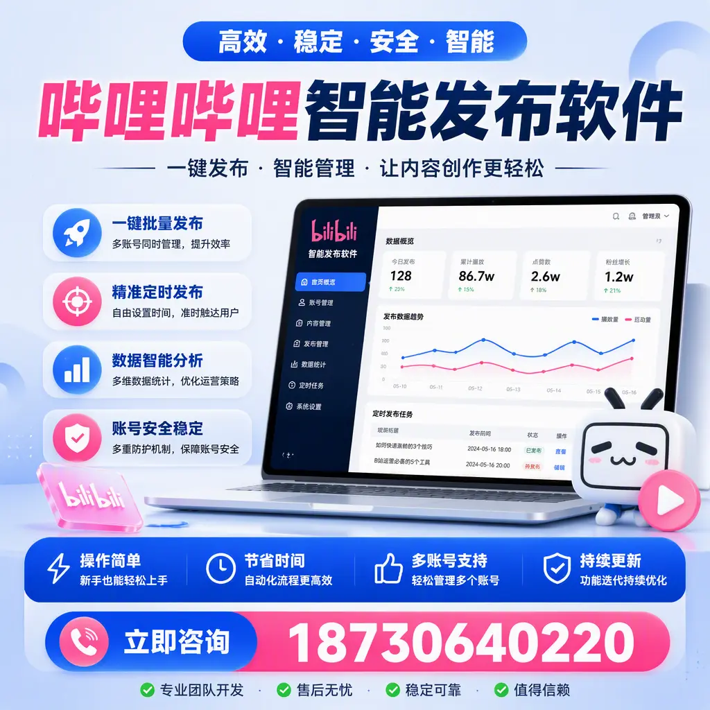 如何在 昭通 制定有效的哔哩哔哩智能发布策略